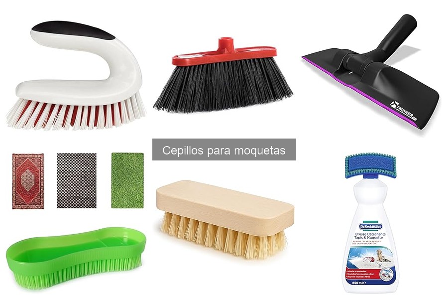 Costo-beneficio de cepillos para moquetas de alta calidad