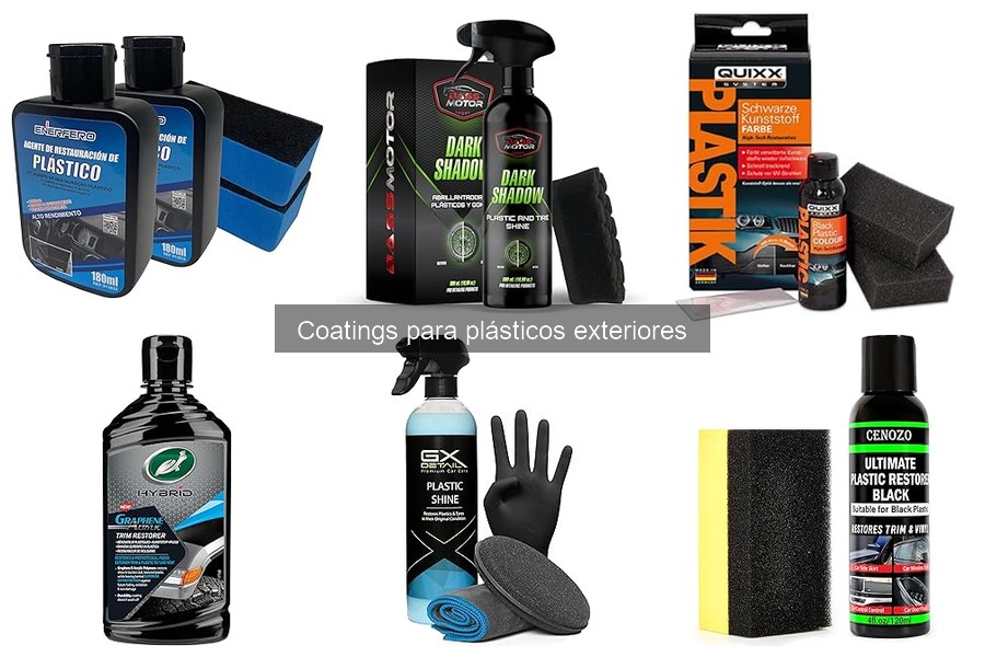 ¿Cuándo aplicar un coating en plásticos exteriores del coche?