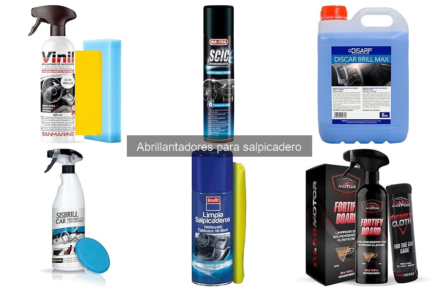 ¿Cuándo reaplicar abrillantador para salpicadero?
