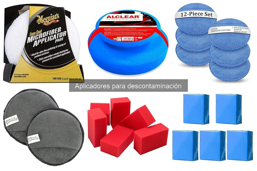 ¿Cuándo usar un aplicador para descontaminación del coche?