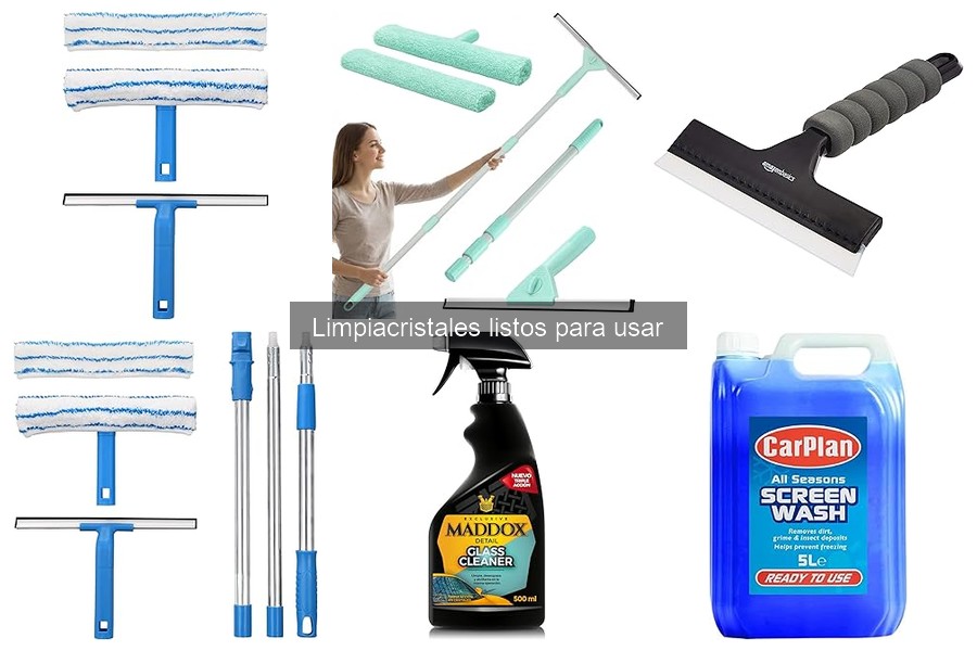 ¿Cuánto cuesta un limpiacristales listo para usar? Precios y Ofertas