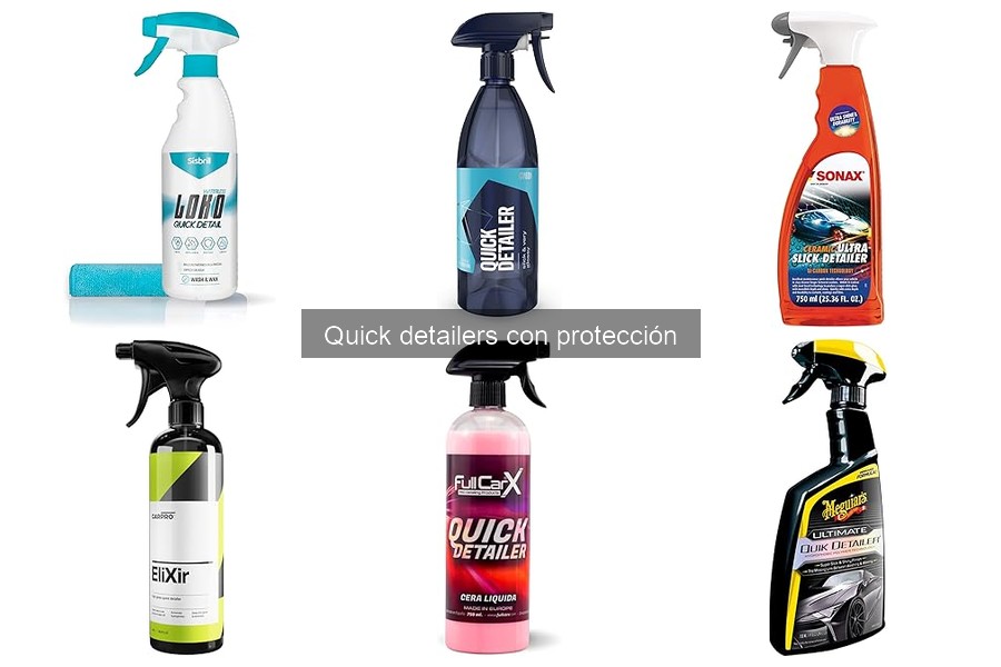 ¿Cuánto cuesta un quick detailer con protección de calidad?