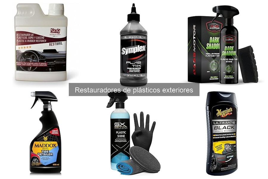 ¿Cuánto cuesta un restaurador de plásticos exteriores?