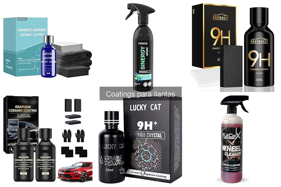 ¿Cuánto dura el efecto de los coatings para llantas?