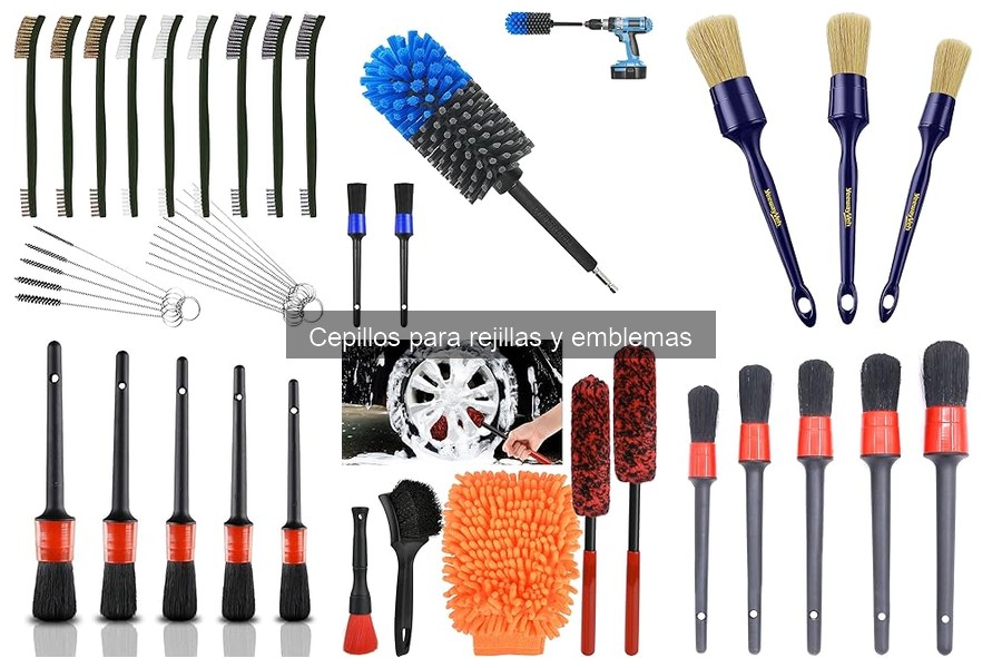 Cuidados esenciales para mantener cepillos de limpieza de coche