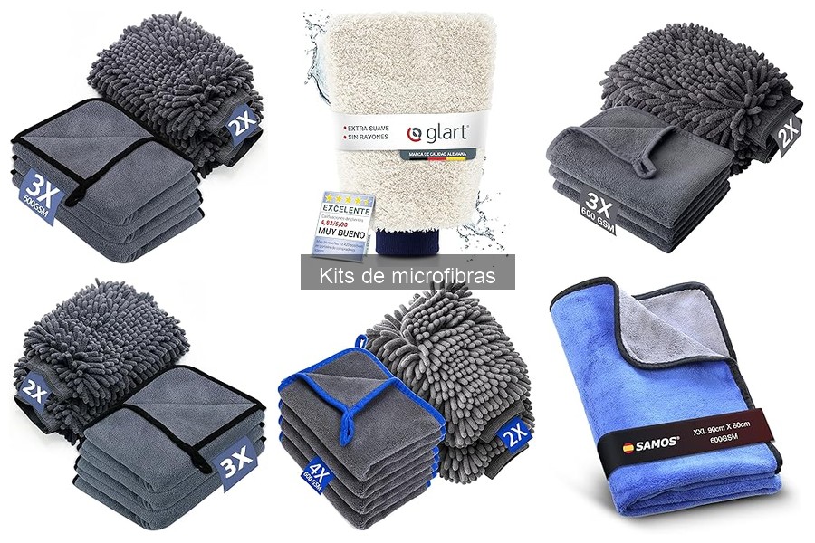 Descubre los Mejores Kits de Microfibras para Coche