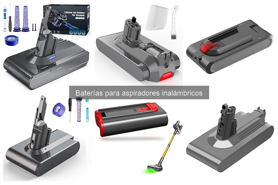 Dónde comprar baterías para aspiradores inalámbricos