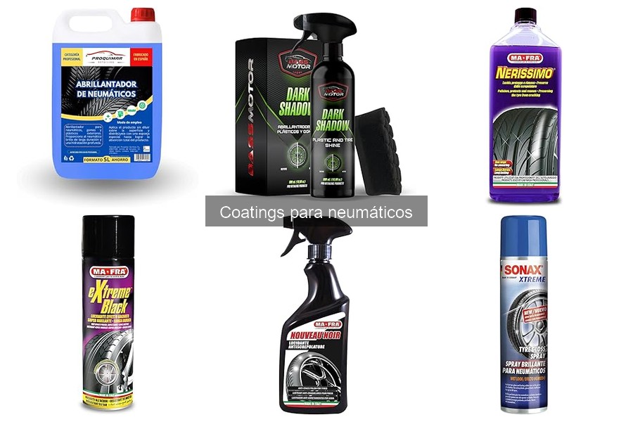 ** Dónde comprar coatings para neumáticos al mejor precio