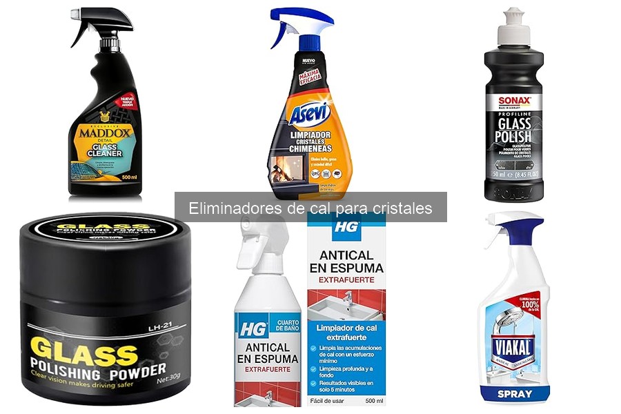 Dónde comprar eliminadores de cal para cristales de coche