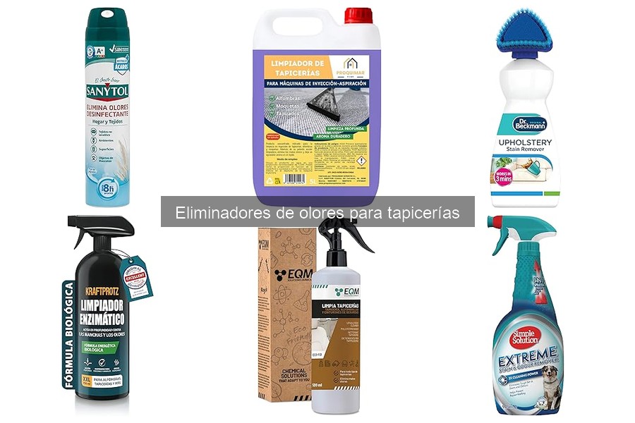 Dónde comprar eliminadores de olores para tapicerías