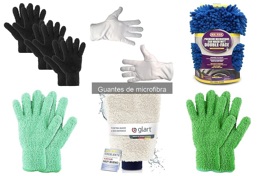 Dónde comprar guantes de microfibra de calidad para tu coche