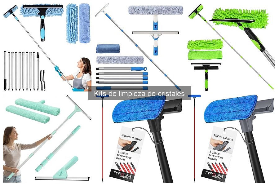 Dónde comprar kits de limpieza de cristales: precios y recomendaciones
