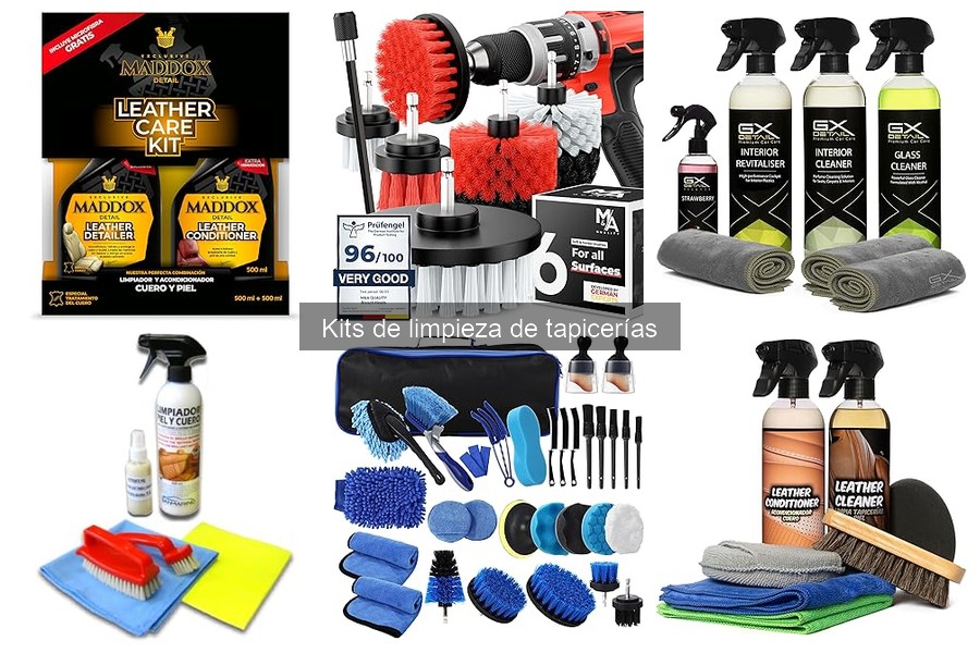 Dónde comprar kits de limpieza de tapicerías: opciones y recomendaciones