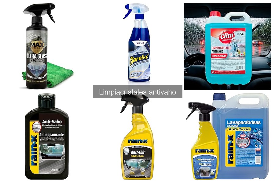 Dónde comprar limpiacristales antivaho al mejor precio