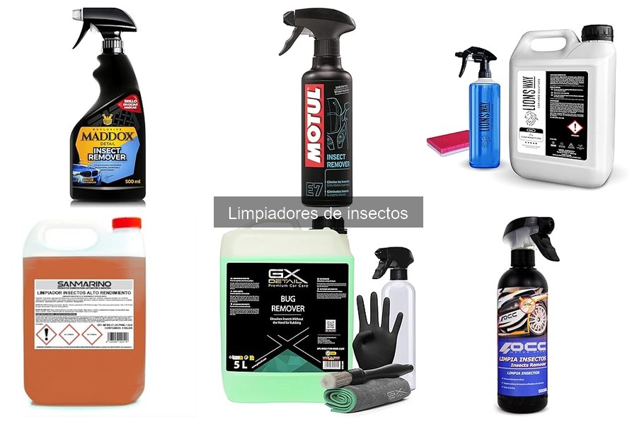 Dónde comprar limpiadores de insectos para tu coche