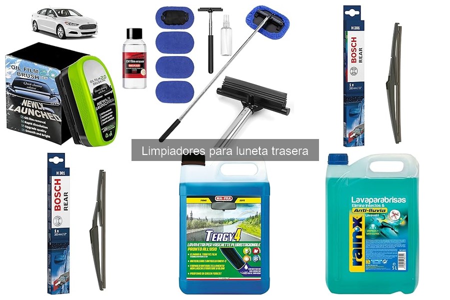 Dónde comprar limpiadores para luneta trasera a buen precio