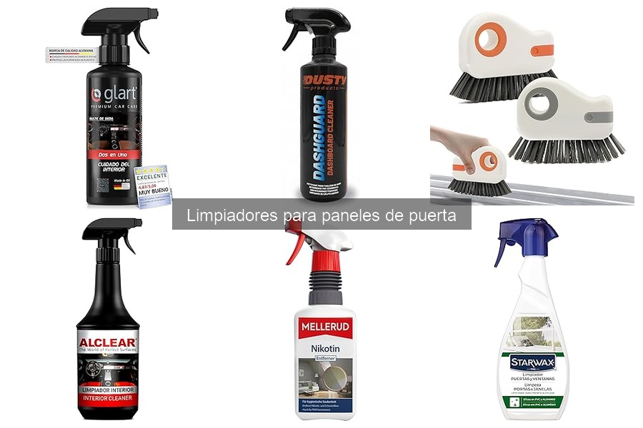 Dónde comprar limpiadores para paneles de puerta: opciones y precios