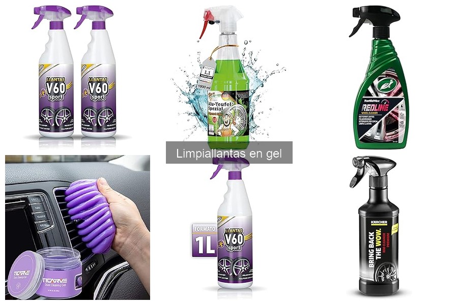 Dónde comprar limpiallantas en gel: mejores opciones y precios