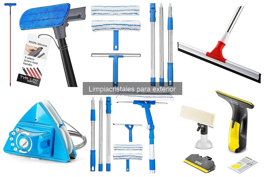 Dónde comprar los mejores limpiacristales para exterior