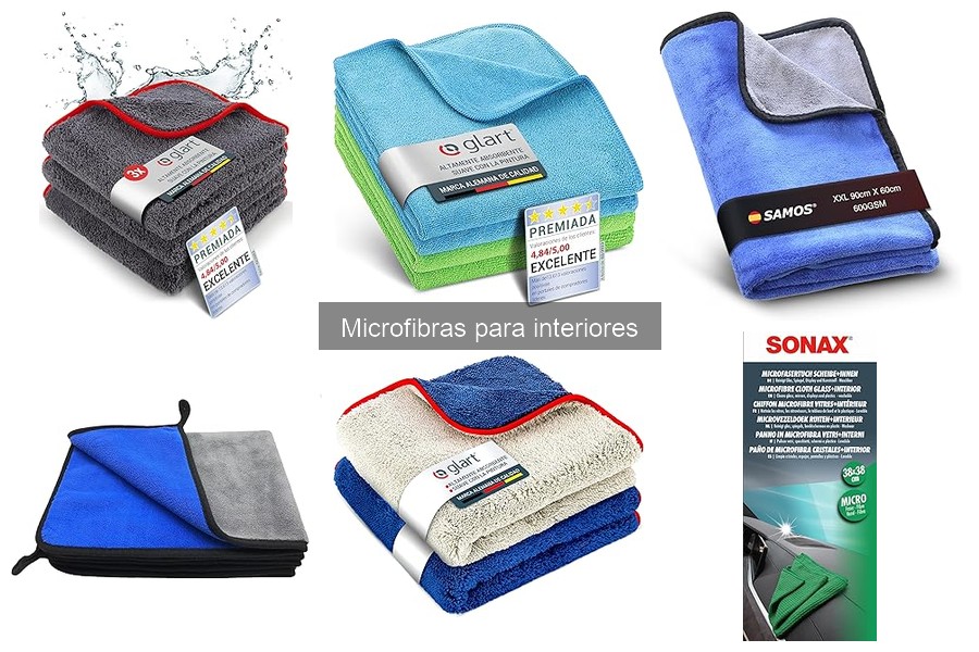 Dónde comprar microfibras para interiores de coche