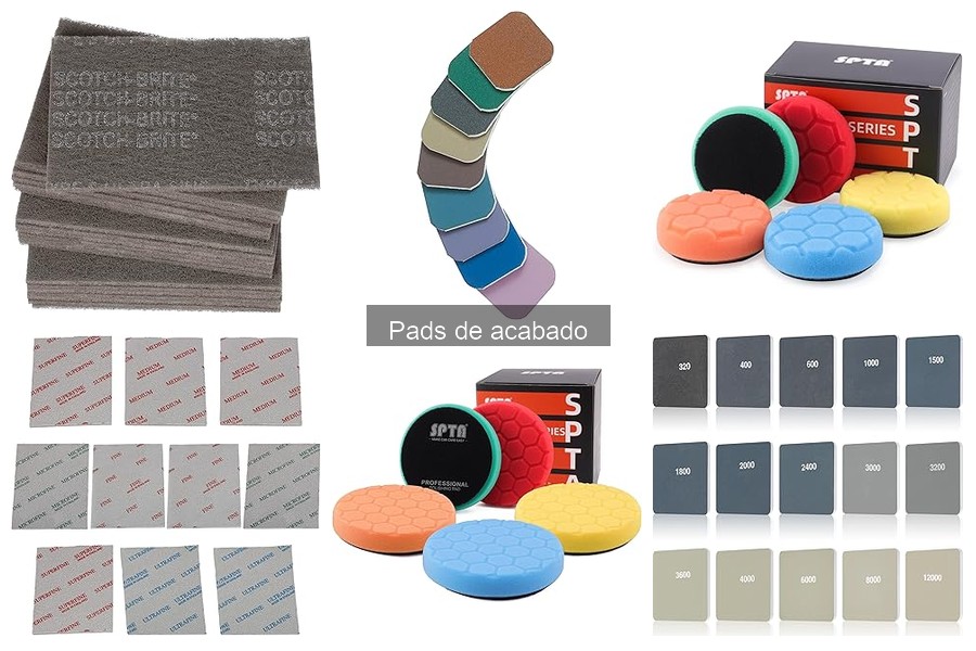 Dónde comprar pads de acabado económicos para pulir coches
