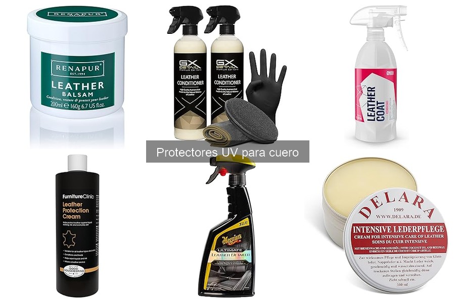 Dónde comprar protectores UV para cuero: Mejores opciones