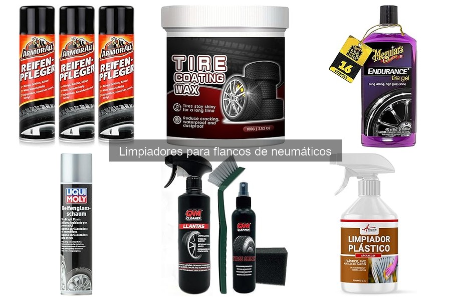 Duración del Efecto de Limpiadores para Flancos de Neumáticos