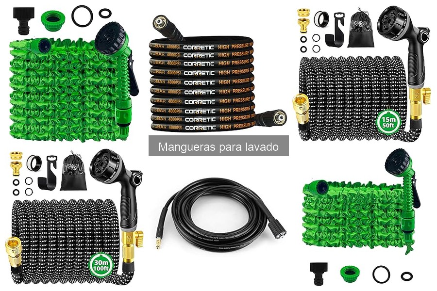 Efectividad de las Mangueras Retráctiles para Lavar Coches