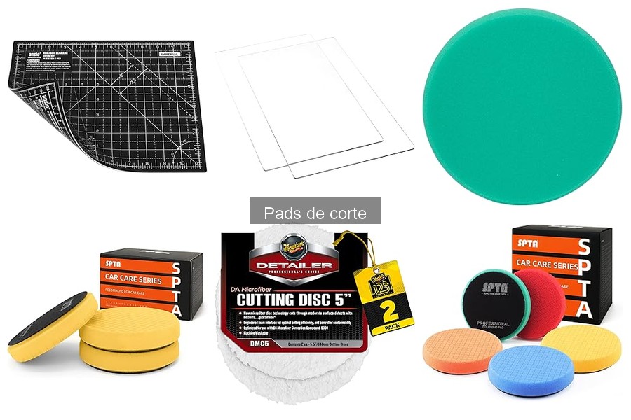 Efectos del uso indebido de pads de corte en pintura de coche