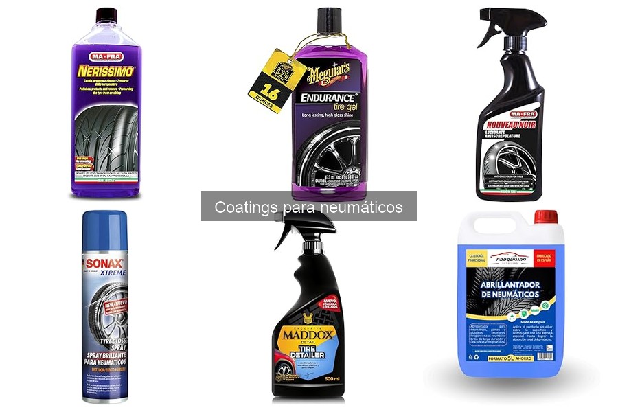 Efectos secundarios de coatings en neumáticos: lo que debes saber