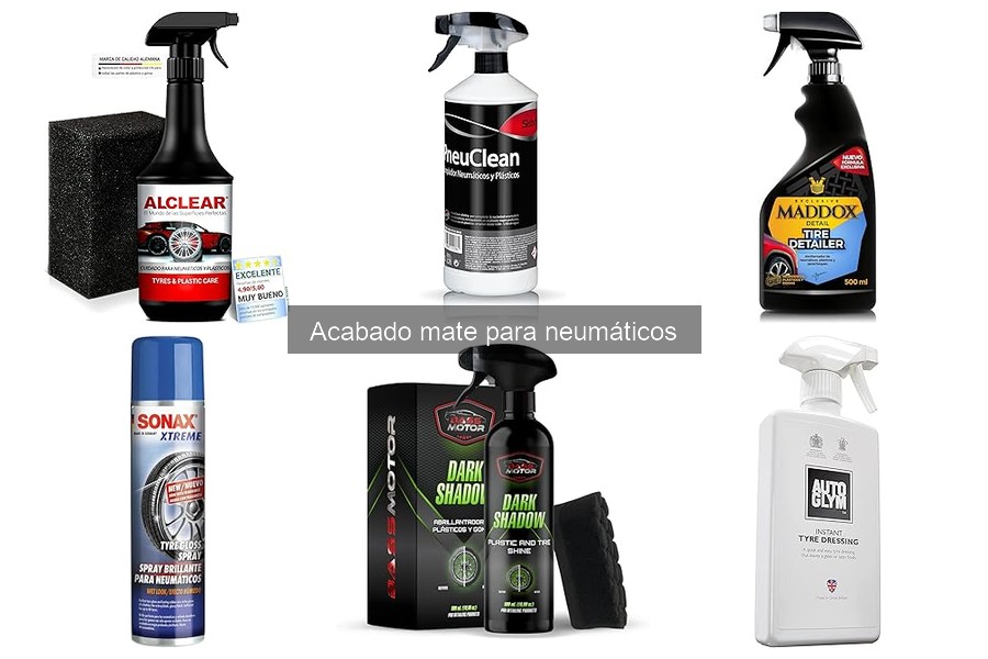 Elimina el Acabado Mate de tus Neumáticos: Guía Práctica