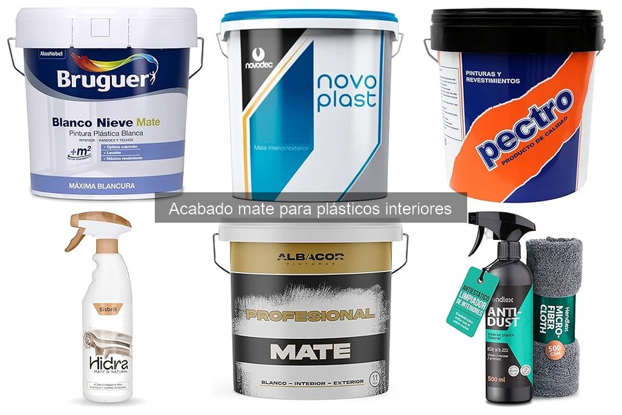 Errores comunes al aplicar acabado mate en plásticos interiores