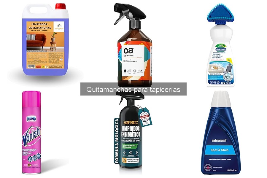 Errores comunes al elegir un quitamanchas para tapicerías