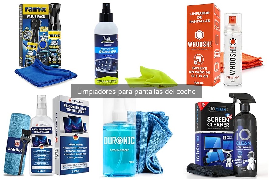 Errores comunes al limpiar pantallas de coche: ¡Evítalos!