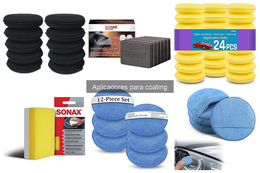 Errores comunes al usar aplicadores para coating del coche