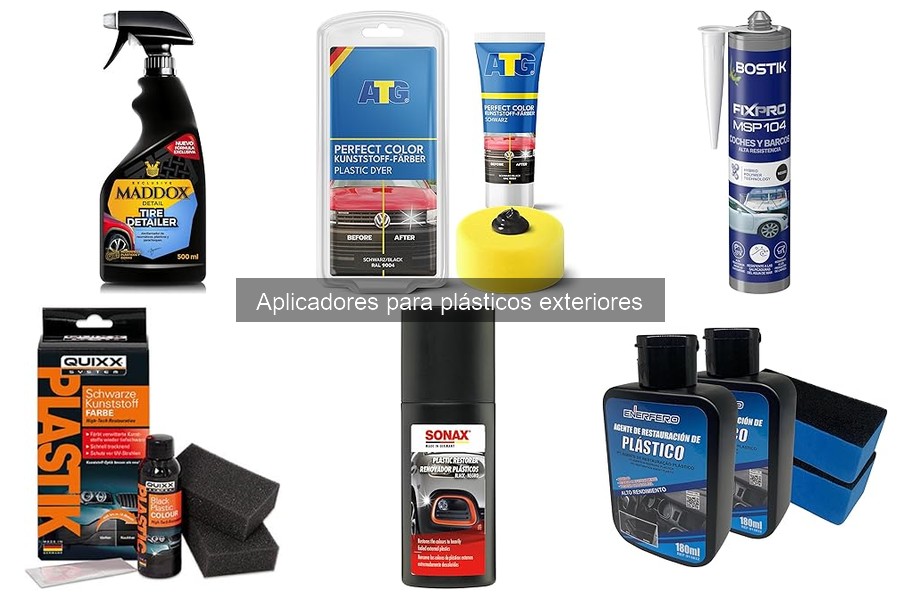 Errores comunes al usar aplicadores para plásticos exteriores