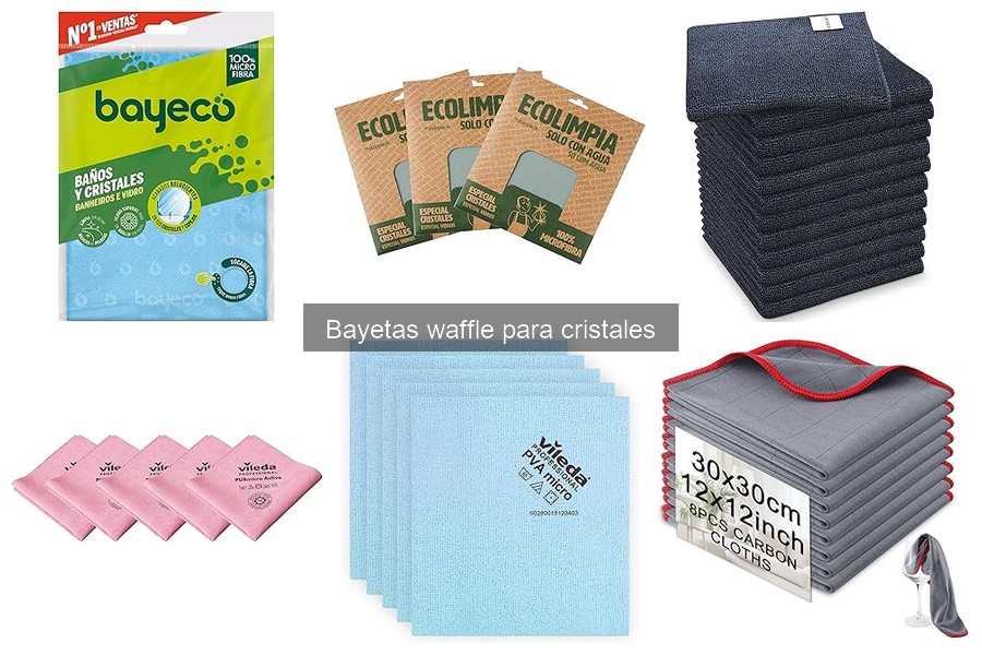 Errores comunes al usar bayetas waffle para cristales