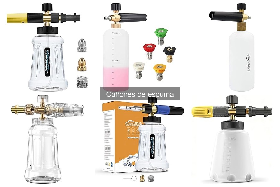 Errores comunes al usar cañones de espuma para lavar coches