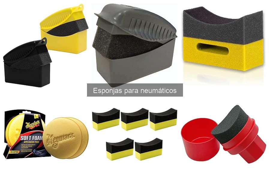Errores comunes al usar esponjas para neumáticos