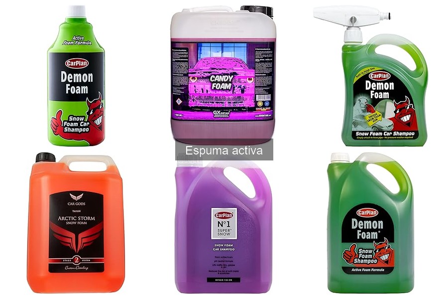 Errores comunes al usar espuma activa para lavar el coche