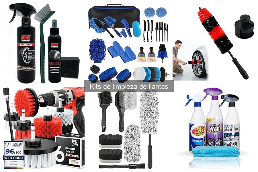 Errores comunes al usar kits de limpieza de llantas