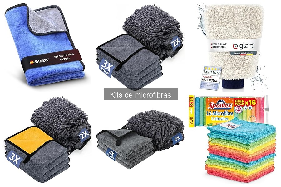 Errores comunes al usar kits de microfibras para coche