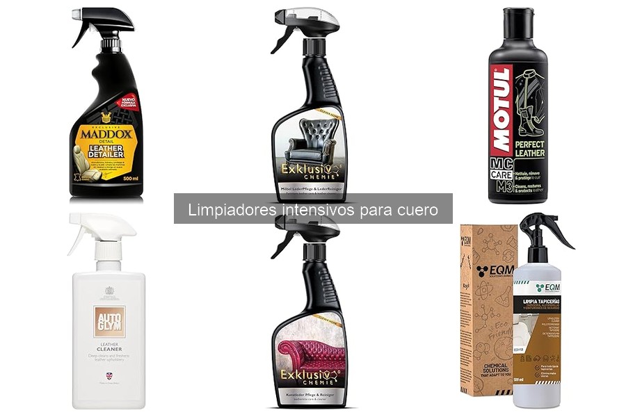 Errores comunes al usar limpiadores intensivos para cuero
