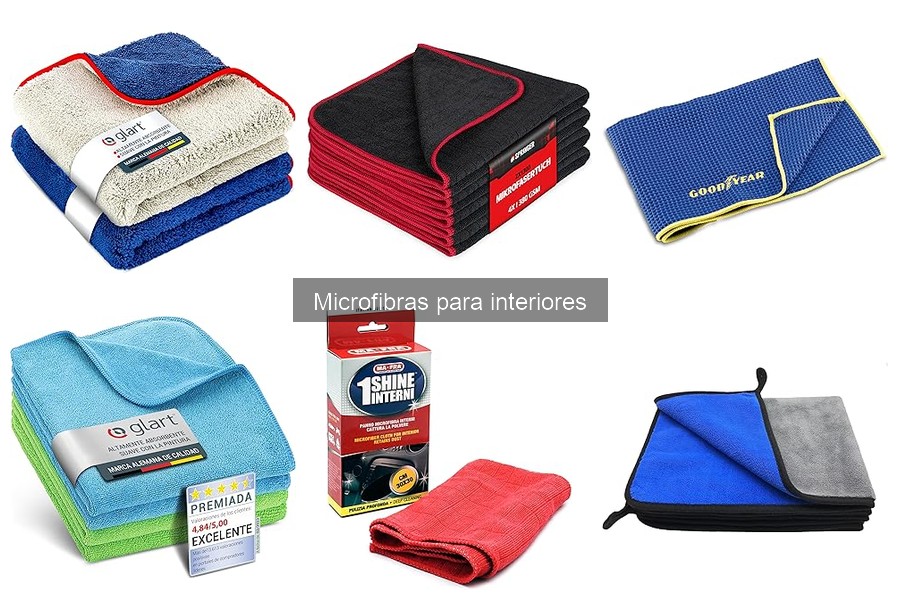 Errores comunes al usar microfibras en el interior del coche