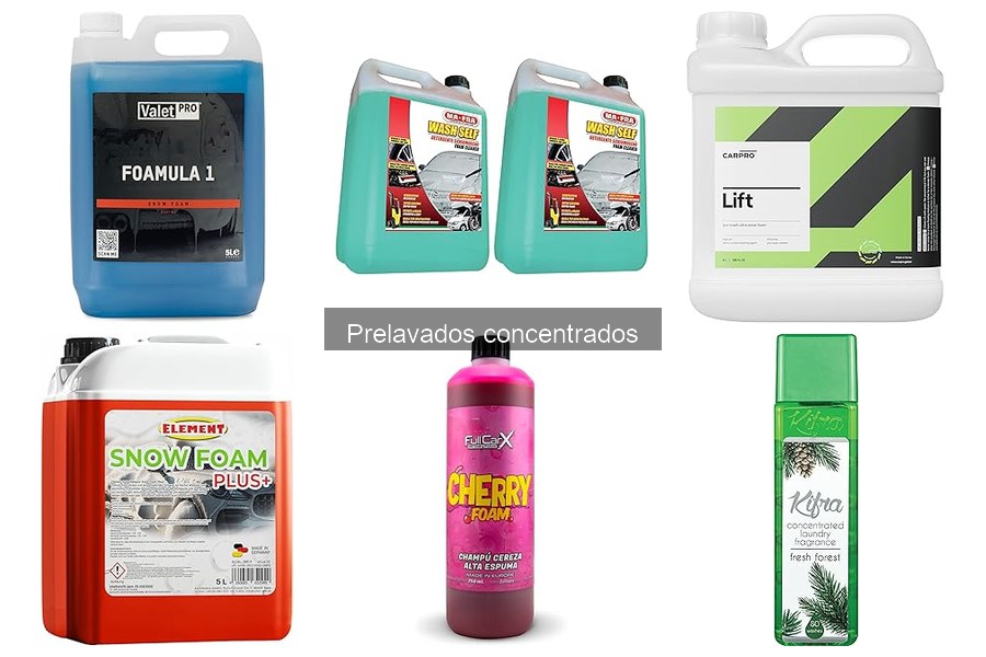 Errores comunes al usar prelavados concentrados en el coche