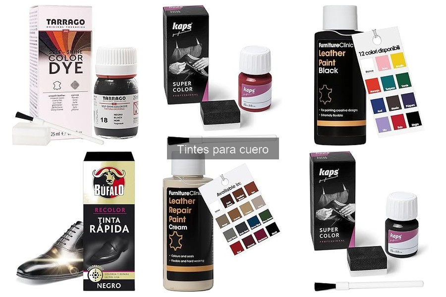 Errores comunes al usar tintes para cuero y cómo solucionarlos