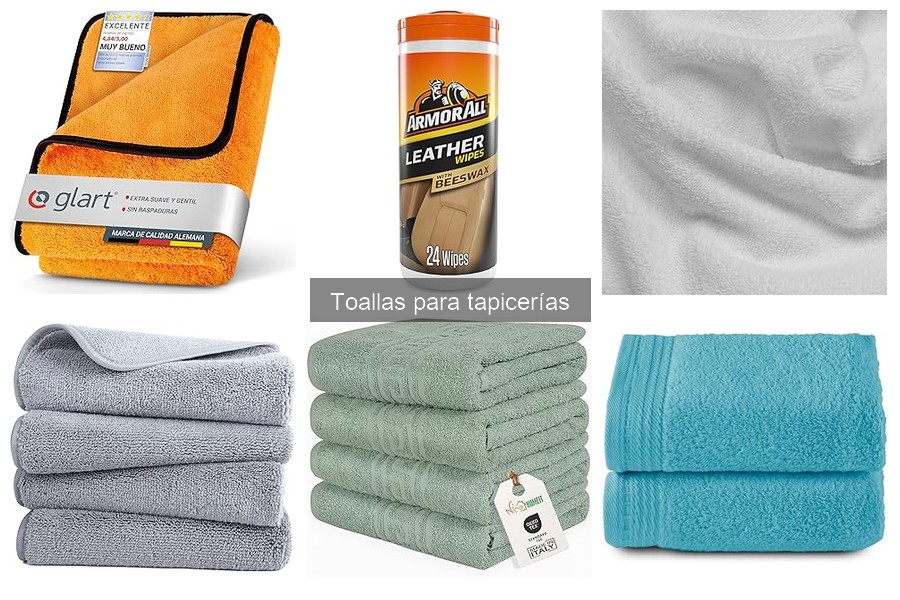 ** Errores comunes al usar toallas para tapicerías de coche