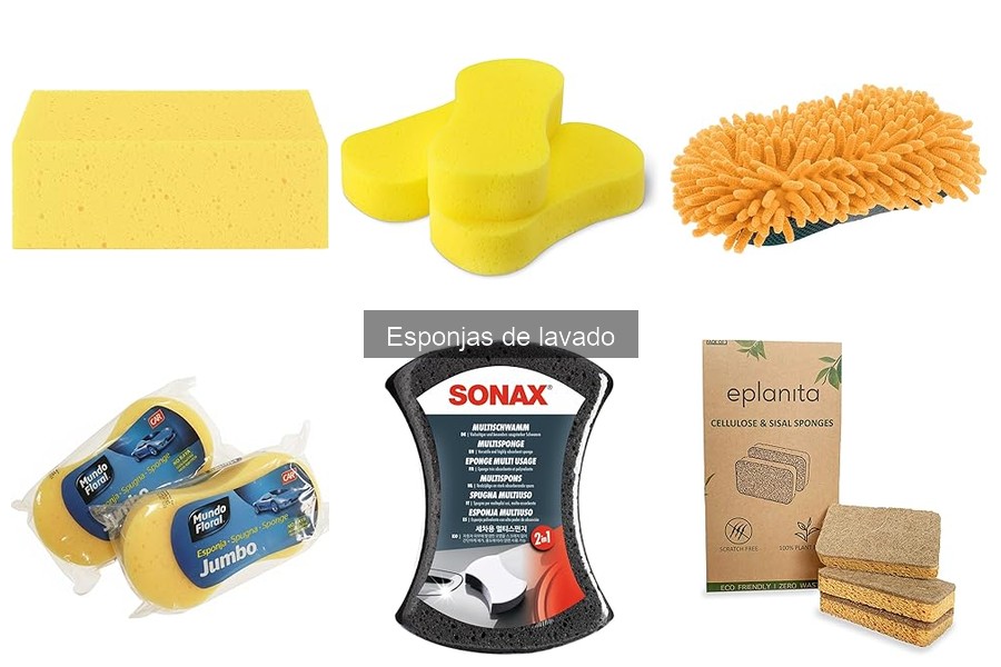 ¿Es seguro usar esponjas de lavado en coches encerados?