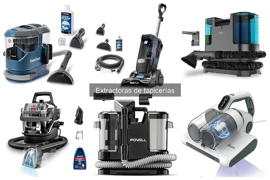 Extractoras de tapicerías: domésticas vs. profesionales