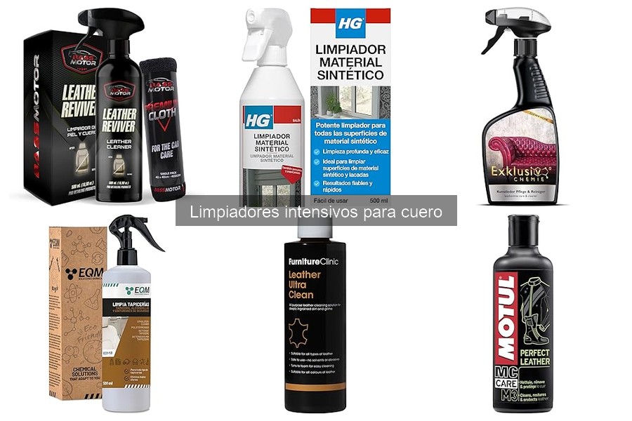 Frecuencia ideal de limpiadores intensivos para cuero